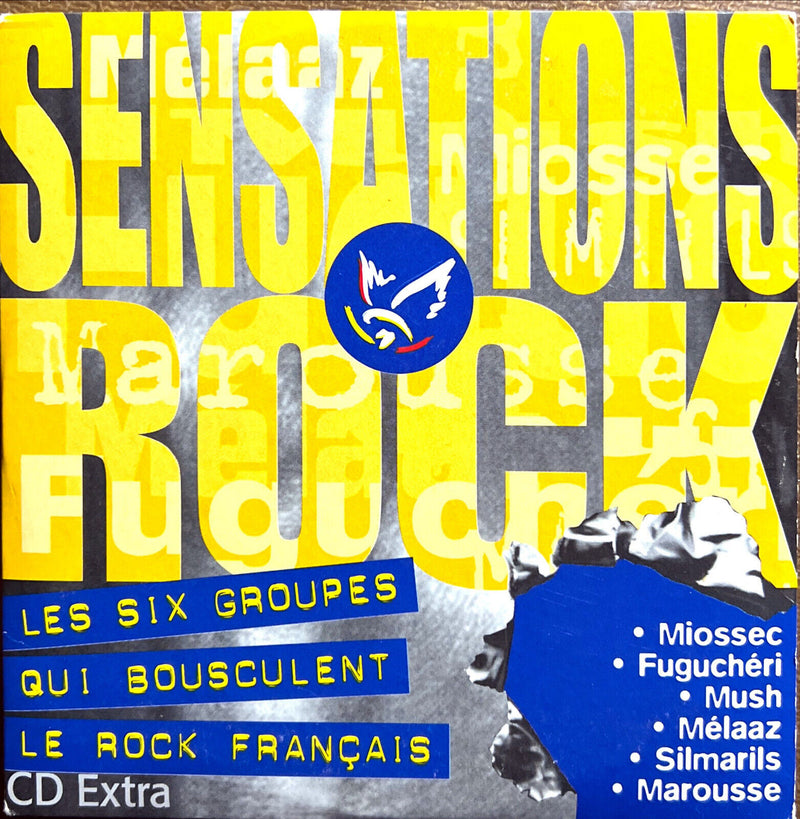 Compilation CD Sensations Rock - Promo