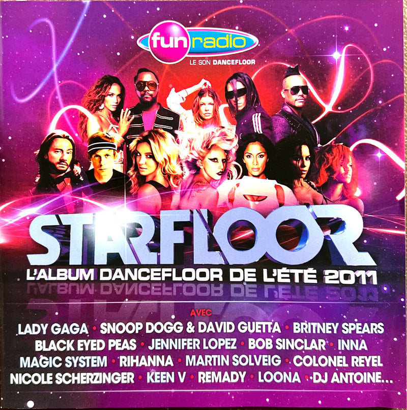 Compilation 2xCD Starfloor - L'album Dancefloor de l'été 2011
