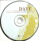Dave Levenbach CD + DVD Tout Le Plaisir A Été Pour Moi