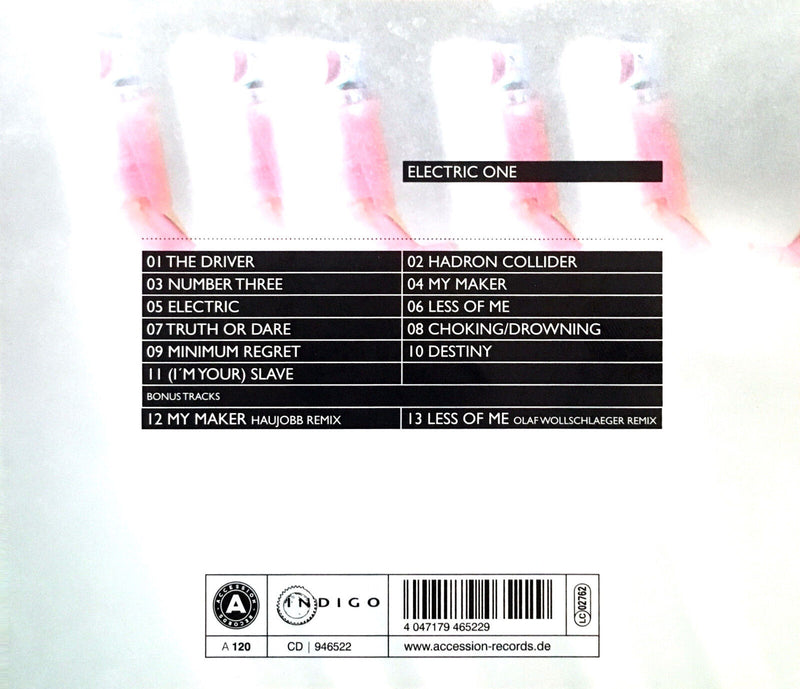 Slave Republic ‎CD Electric One - Germany (M/M)