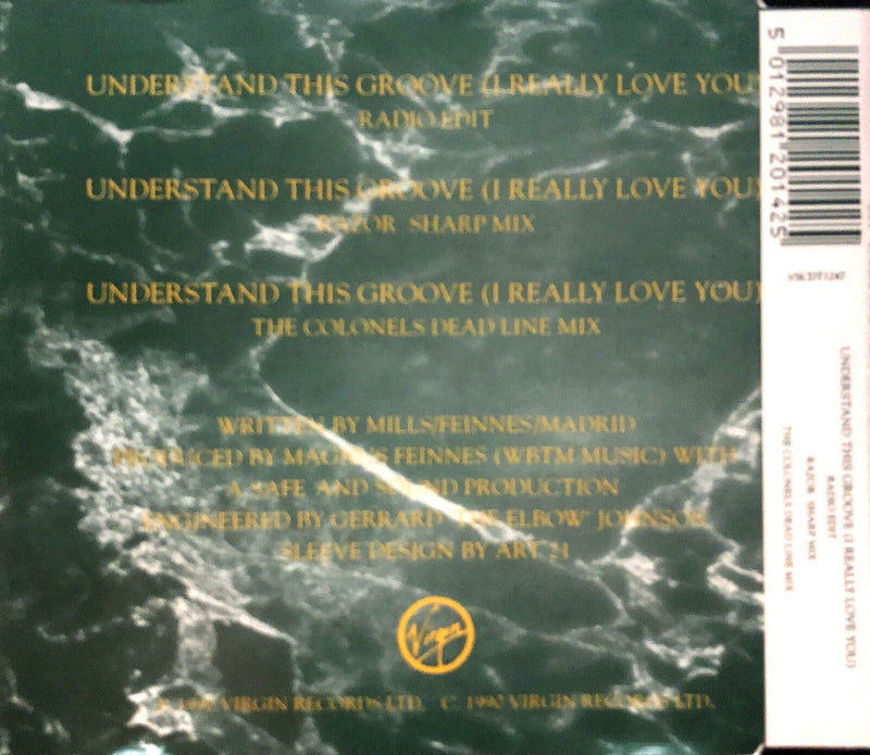 UFI ‎Maxi CD Understand This Groove (I Really Love You) - England (VG+/EX)