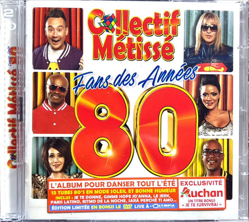 2xCD Collectif Métissé - Fans des Années 80 + Bonus