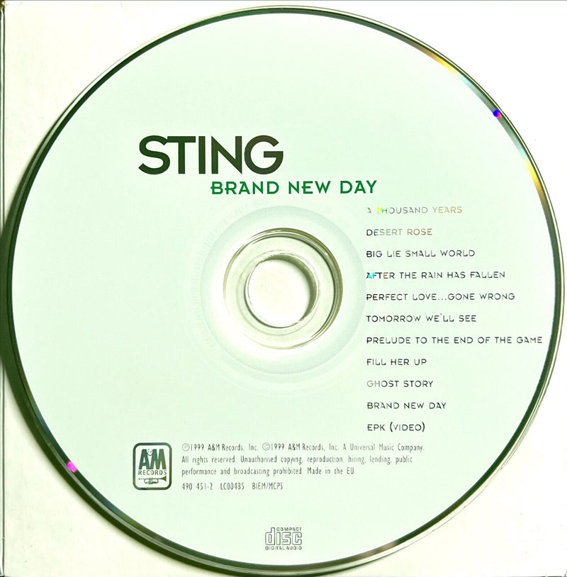 Sting CD Brand New Day