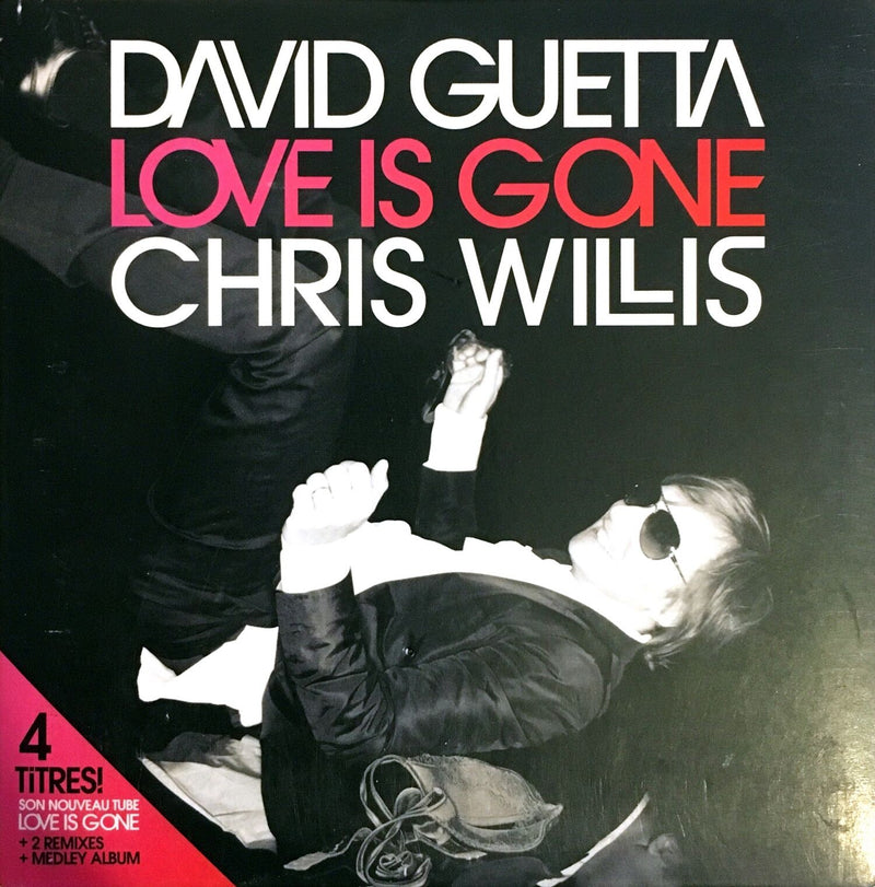David Guetta & Chris Willis Maxi CD Love Is Gone - France (VG+/VG)