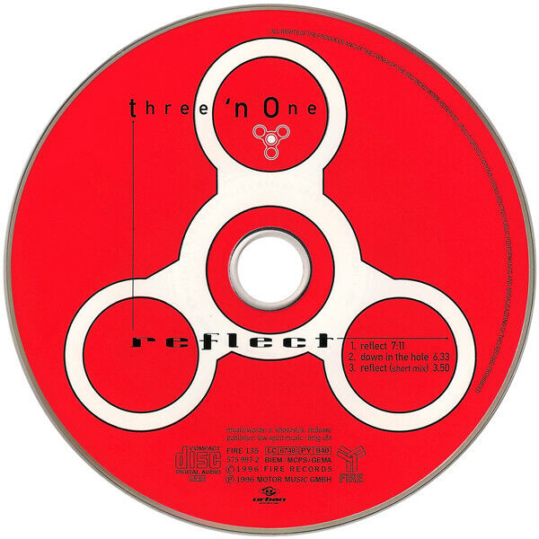 Three 'N One ‎Maxi CD Reflect - Germany (EX+/EX+)
