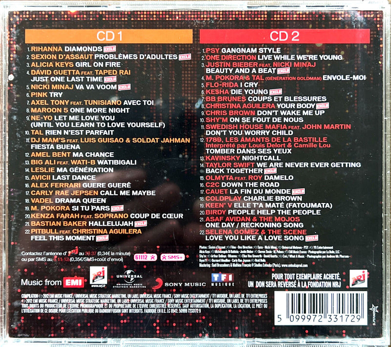 Compilation 2xCD NRJ Music Awards 2013