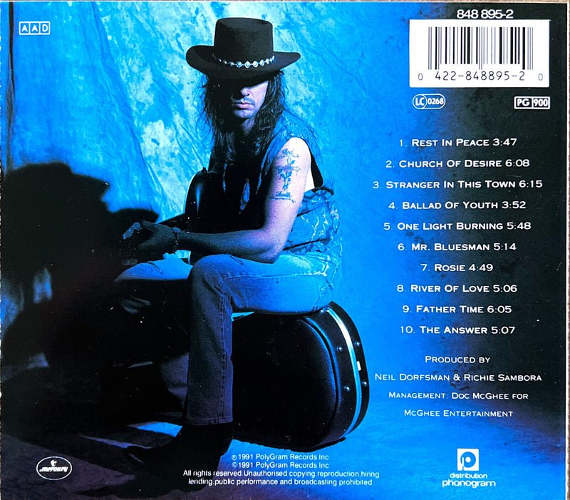 Richie Sambora CD Stranger In This Town