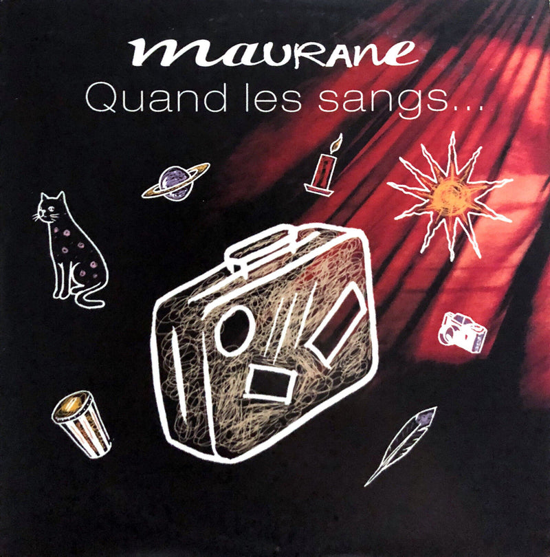 Maurane ‎CD Single Quand Les Sangs... - Promo - France (VG+/VG+)