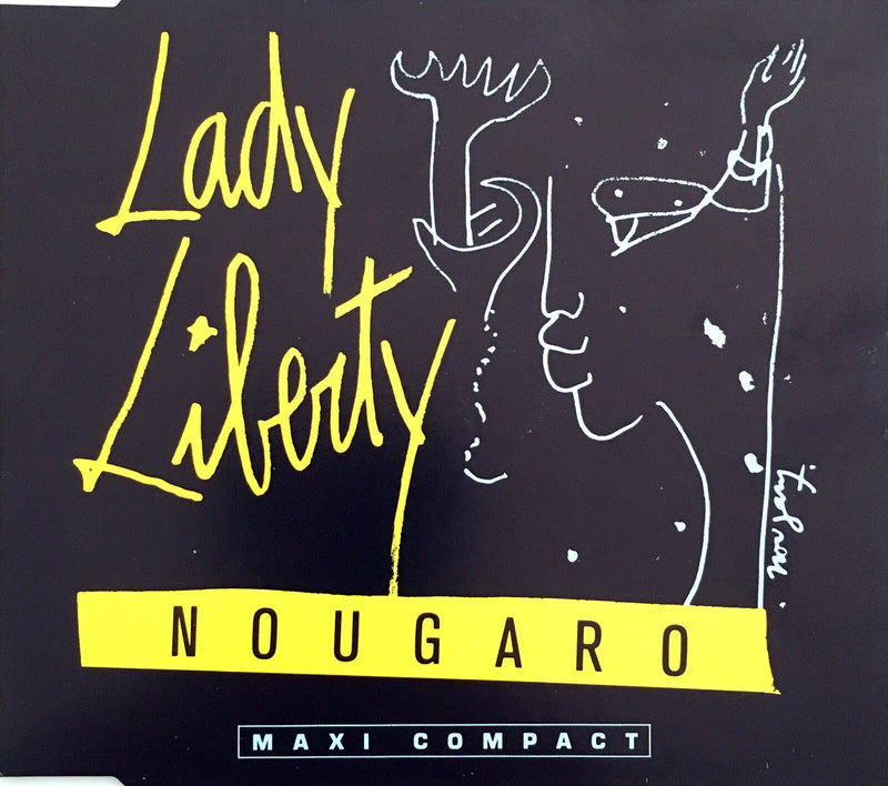 Nougaro Maxi CD 3" Lady Liberty - France (EX+/EX+)