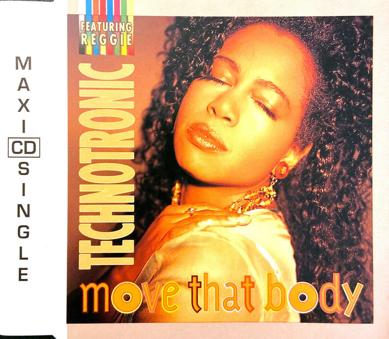 Technotronic Featuring Reggie ‎Maxi CD Move That Body - Europe (EX+/VG+)