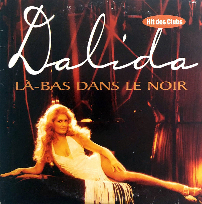 Dalida ‎Maxi CD Là-Bas Dans Le Noir - France (VG+/VG)