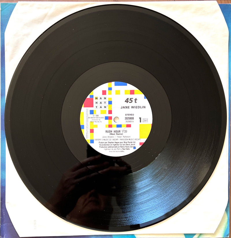 Jane Wiedlin 12" Rush Hour (Extended Remix)