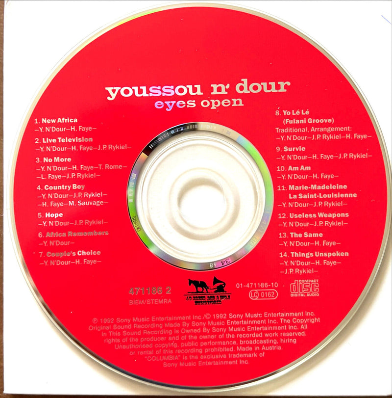 Youssou N'Dour CD Eyes Open