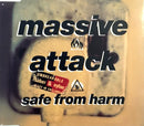 Massive Attack ‎Maxi CD Safe From Harm - Europe (EX+/EX)