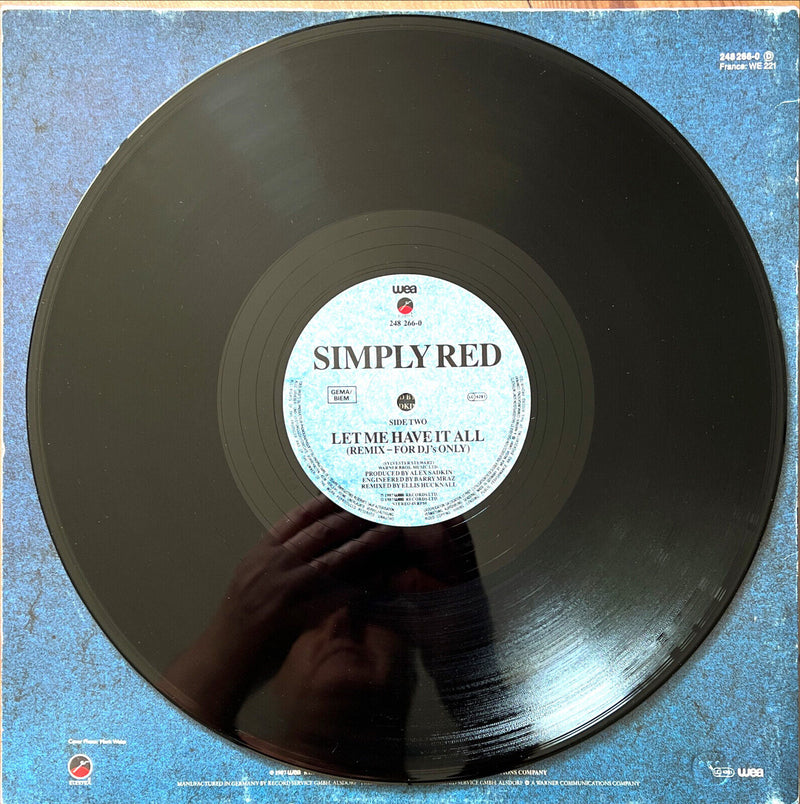 Simply Red 12" Maybe Someday ...