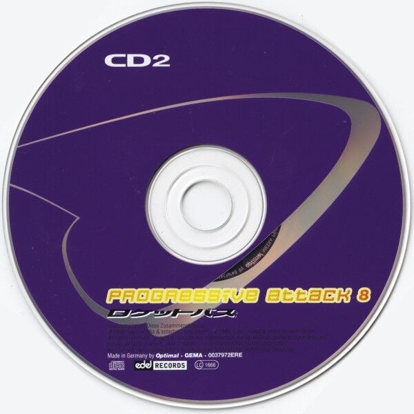 Compilation 2xCD Progressive Attack 8 - Germany (M/VG)