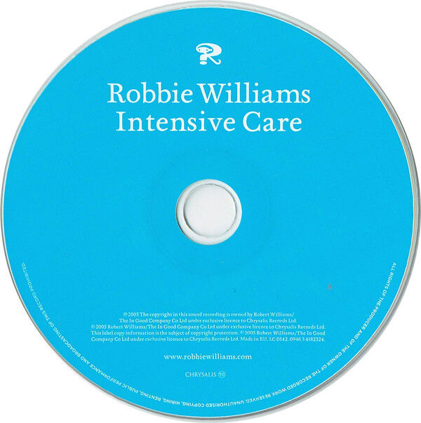 Robbie Williams ‎CD+DVD Intensive Care - Special Edition - Europe (M/M)