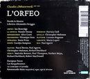 Monteverdi 2xCD L'Orfeo