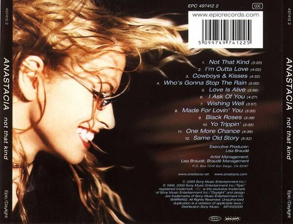 Anastacia CD Not That Kind - Europe (M/EX)