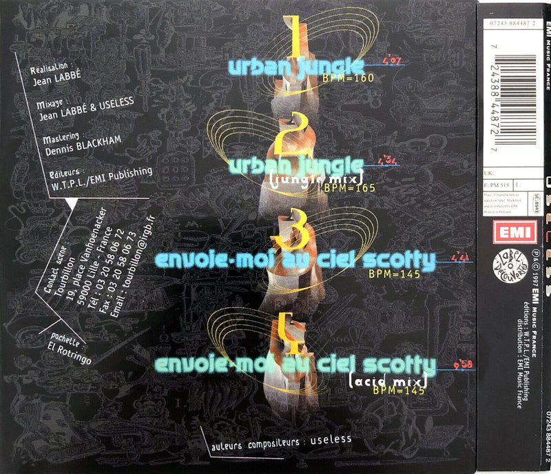 Useless ‎Maxi CD Urban Jungle - Holland (M/EX)