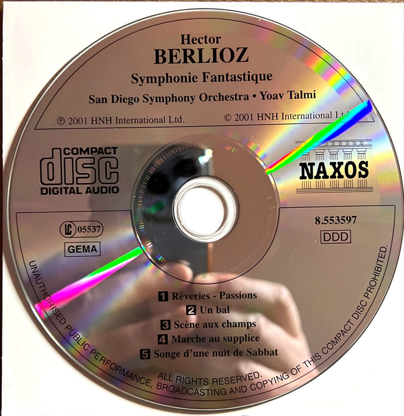 Yoav Talmi, San Diego Symphony Orchestra, Berlioz CD Symphonie Fantastique