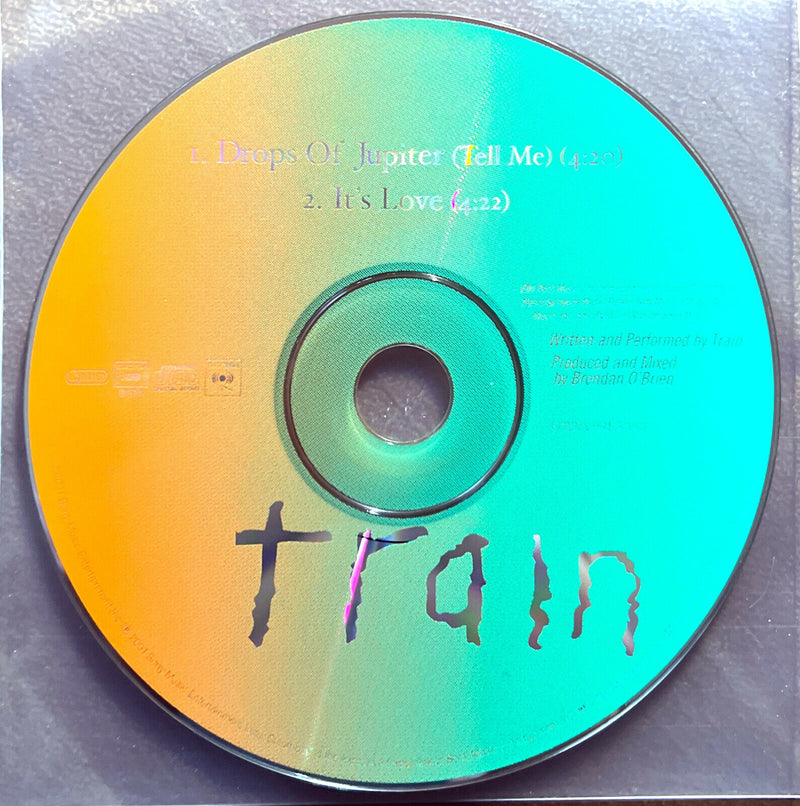 Train CD Single Drops Of Jupiter (Tell Me)