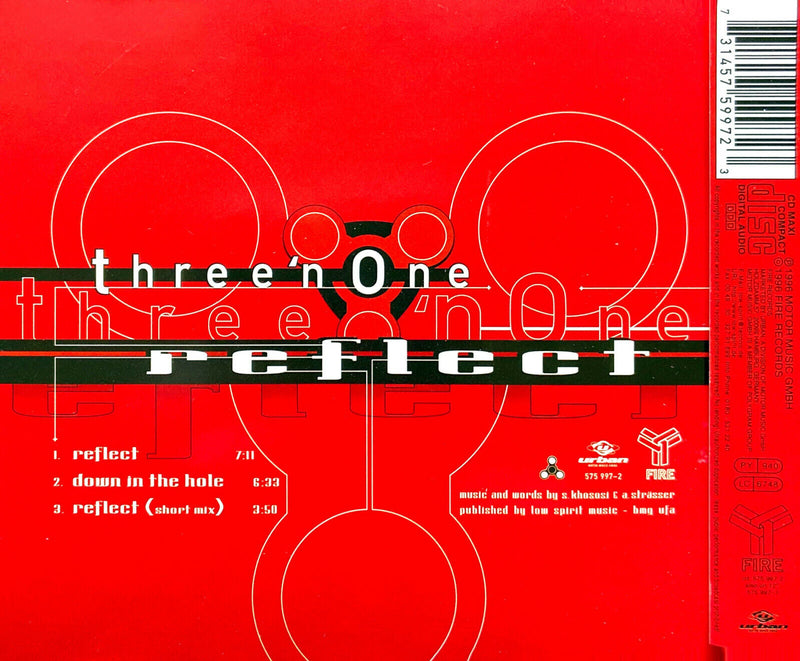 Three 'N One ‎Maxi CD Reflect - Germany (EX+/EX+)