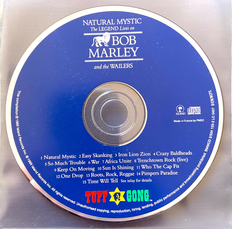 Bob Marley And The Wailers CD Natural Mystic (The Legend Lives On) - UK (VG+/VG+
