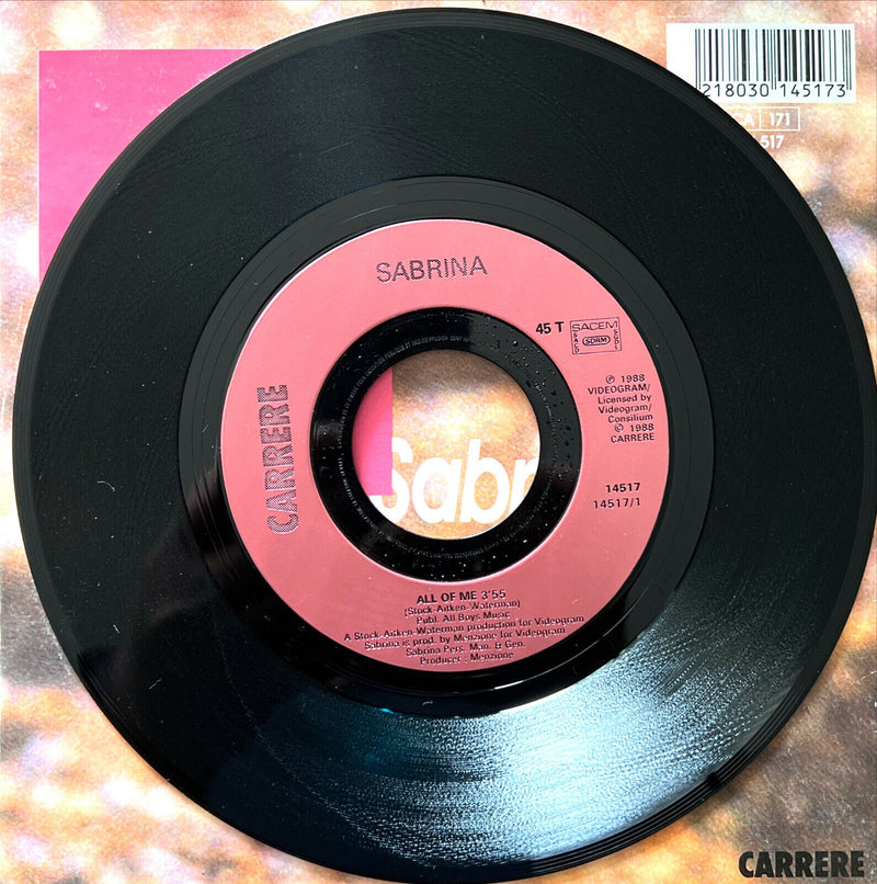 Sabrina 7" All Of Me
