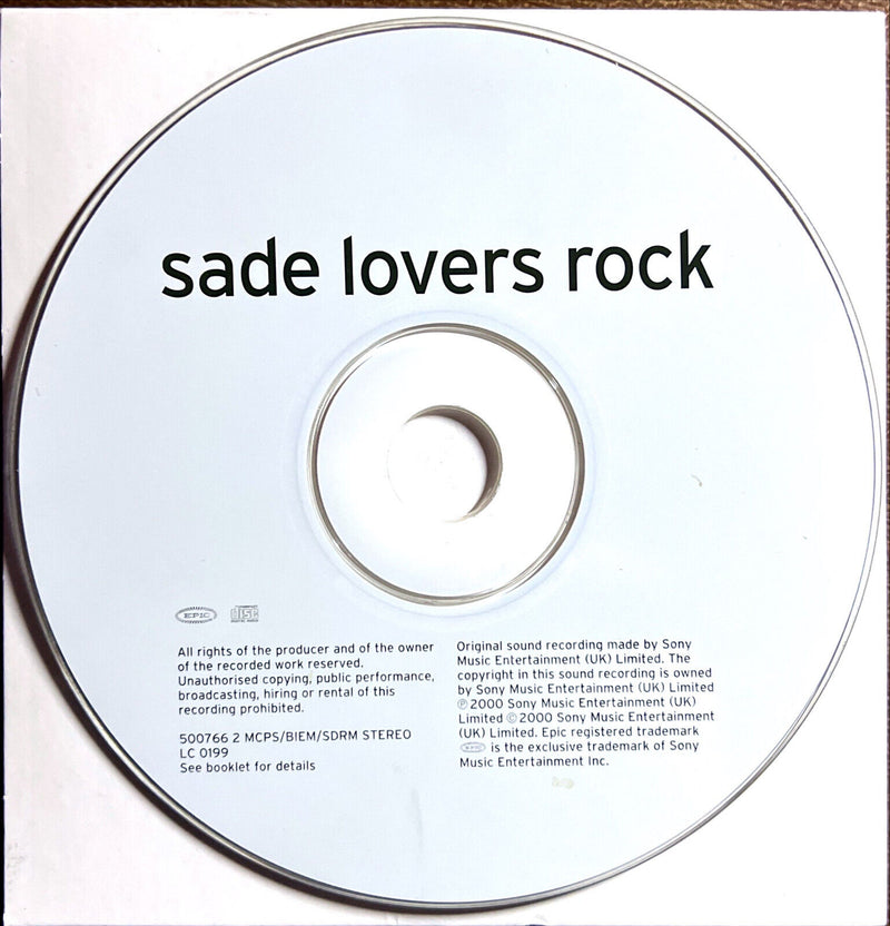 Sade CD Lovers Rock