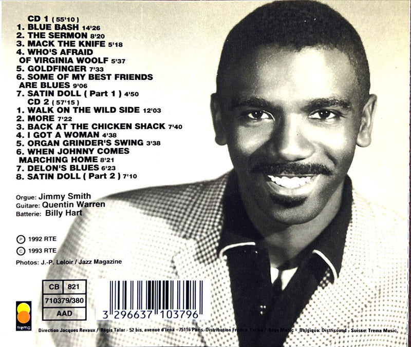 Jimmy Smith And The Trio 2xCD Salle Pleyel - May 28, 1965