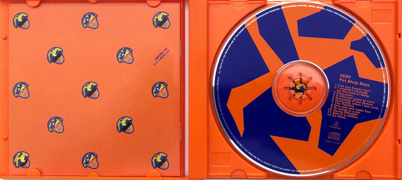 Pet Shop Boys ‎CD Very - Orange Special Jewel Case  - Europe (EX/M)