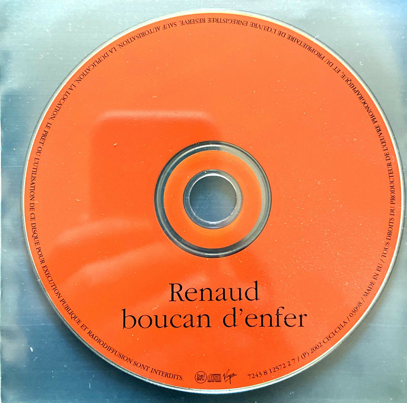 Renaud ‎CD Boucan D'enfer - Europe (EX+/M)