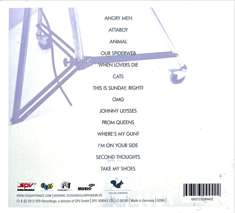 You Say France & I Whistle CD Angry Men