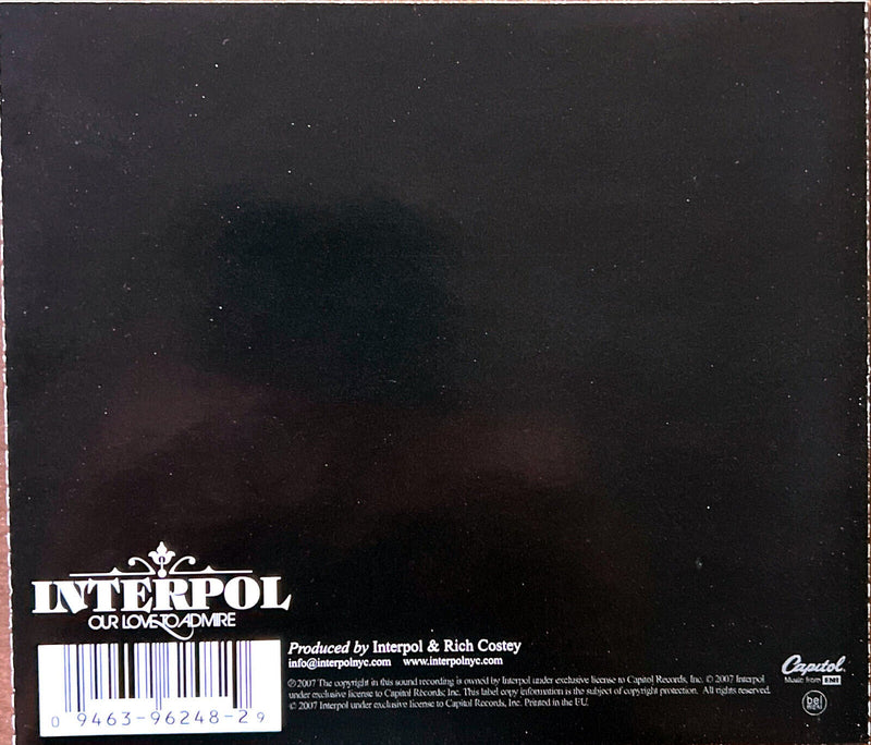 Interpol CD Our Love To Admire