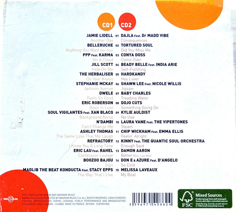 Compilation 2xCD Future Soul - France (VG+/VG+)