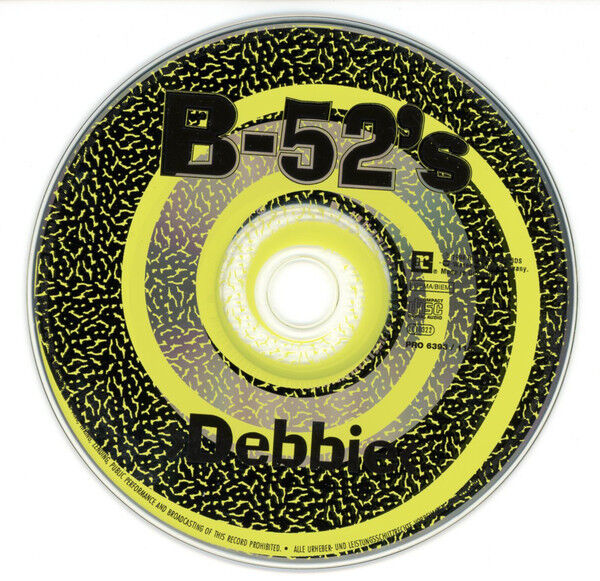 The B-52's ‎Maxi CD Debbie - Promo - Europe (EX/M)