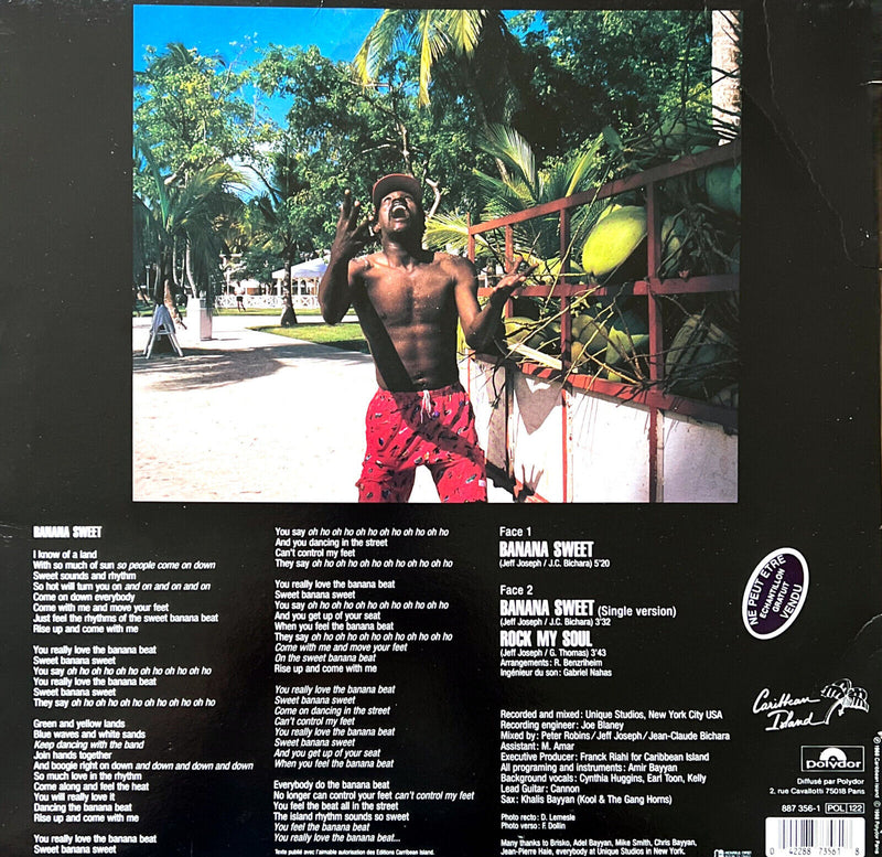 Jeff Joseph 12" Banana Sweet - France