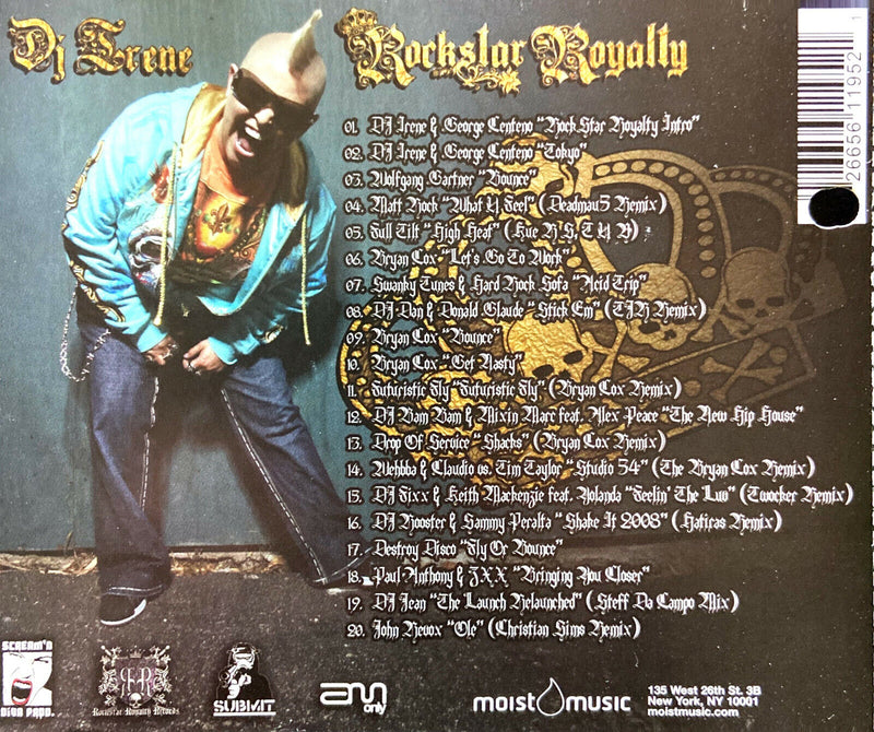 DJ Irene ‎CD Rockstar Royalty - USA (VG/EX+)