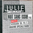 Julie Pietri 12" Nuit Sans Issue - Promo - France