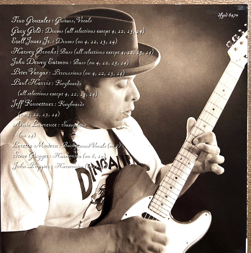 Tino Gonzales CD A Heart Full Of Blues