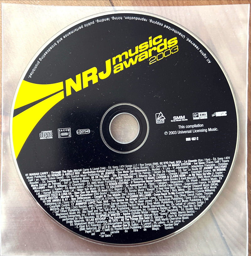 Various CD Nrj Music Awards 2003