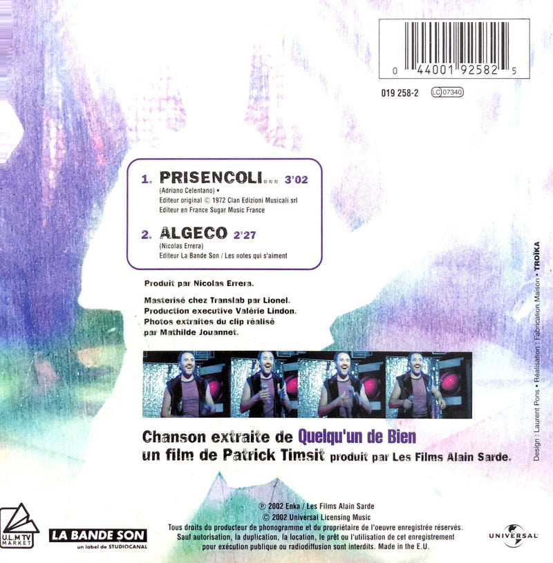 José Garcia CD Single Prisencoli... - Europe (EX/EX+)