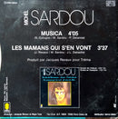 Michel Sardou 7" Musica / Les Mamans Qui S'En Vont