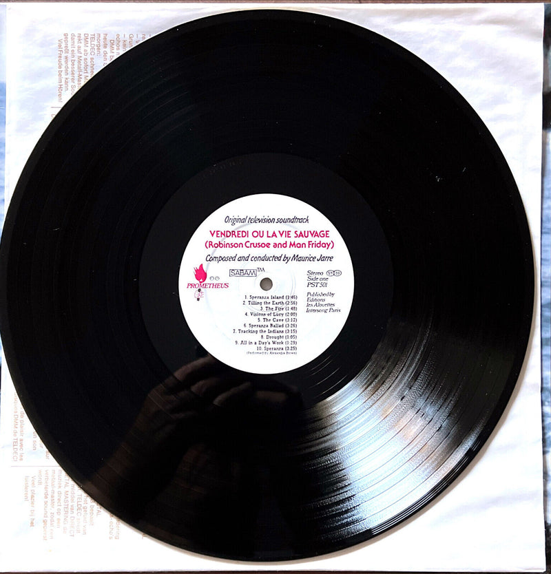 Maurice Jarre LP Vendredi Ou La Vie Sauvage (Robinson Crusoe And Man Friday)