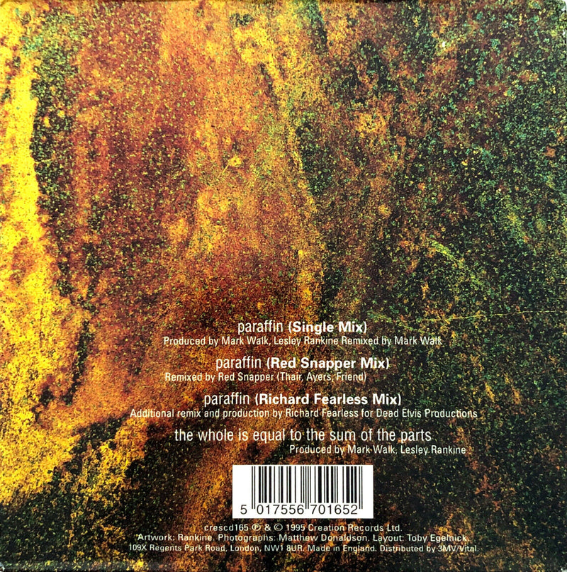 Ruby ‎Maxi CD Paraffin - UK (EX/EX)