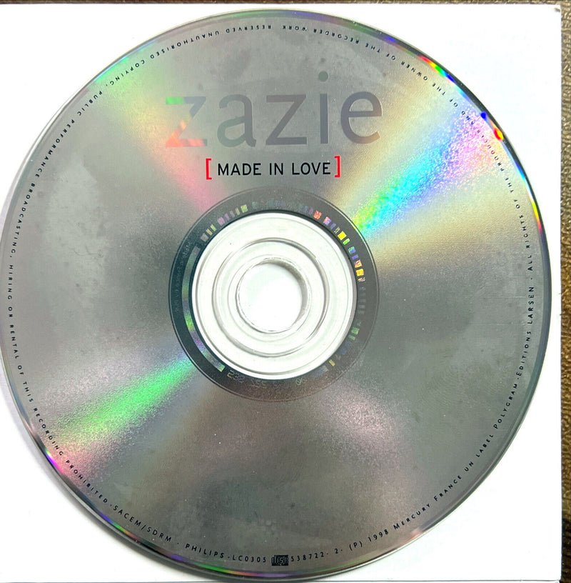Zazie CD Made In Love