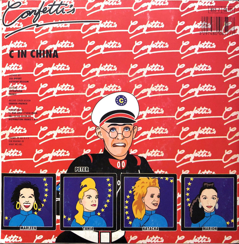 Confetti's ‎7" C In China - France (VG+/EX)
