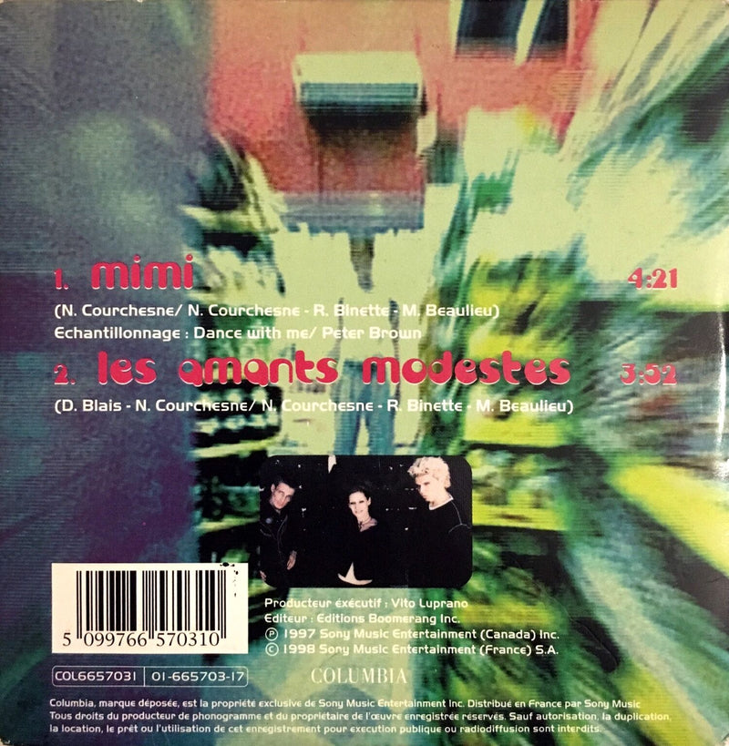Lili Fatale ‎CD Single Mimi - France (VG/EX+)
