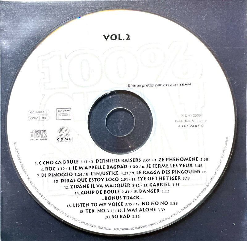 Compilation CD 100% Sun - Vol.2 - France (EX+/VG+)